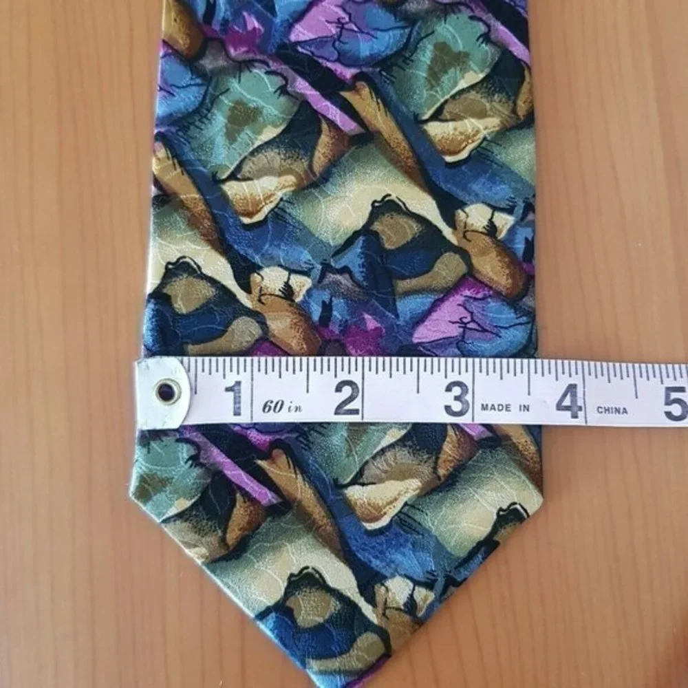 Cocktail Collection Neck Tie Mens 100% Silk 57″(144cm) Classic Wide 4
